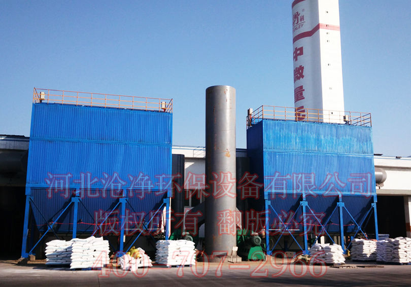 青岛20万吨滚筒复合肥生产线配套脉冲布袋除尘器改造工程