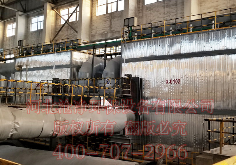 青岛20万吨硝基复合肥生产线配套专用防糊袋脉冲布袋除尘器