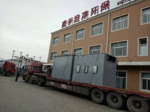 木工布袋除尘器HMC-200脉冲除尘器发往广州