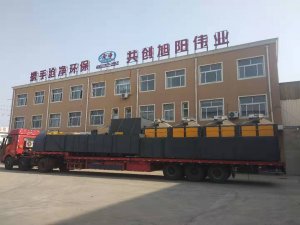 60000m³/h催化燃烧设备发往天津适用于喷漆VOCs废气治理