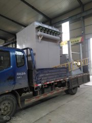 布袋除尘器发往广州惠州用于环保粉尘治理脉冲布袋除尘器